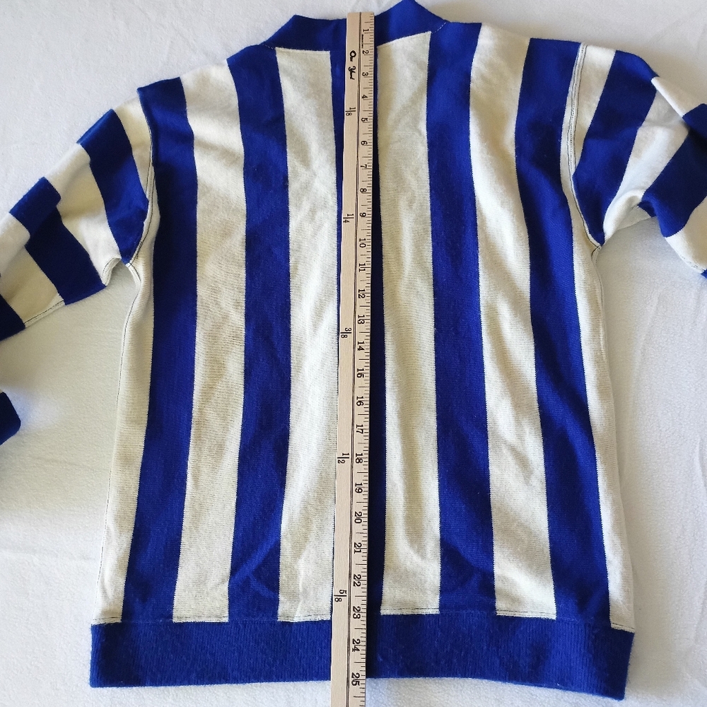 VTG Bucks Sand Knit UWM Varsity Sweater Adult 40 Collegiate Cardigan WI USA. - Picture 15 of 15